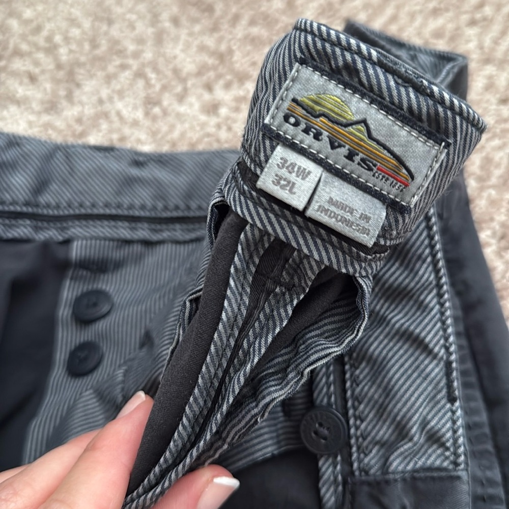 Men's angler chino Pants - Picture 2 of 3